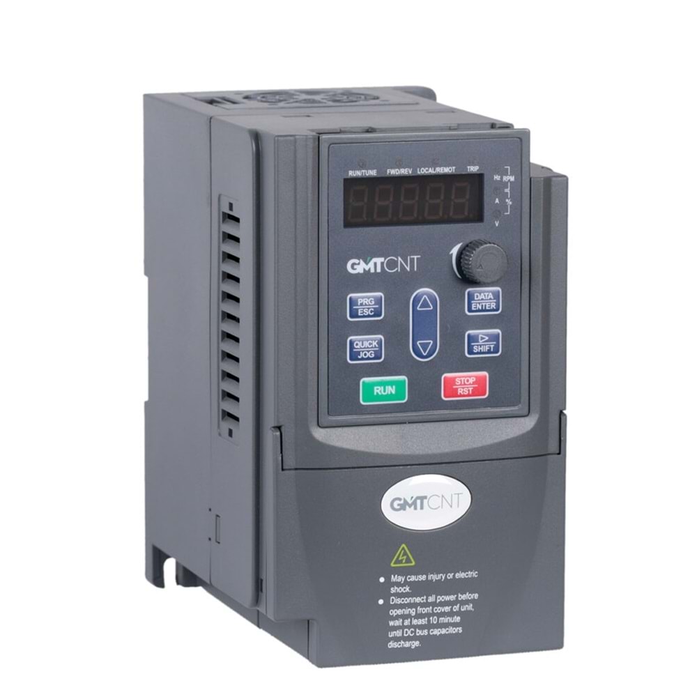GAIN-00075S AC Motor Sürücü, Tek Faz 220VA, 0.75 kW, GAIN