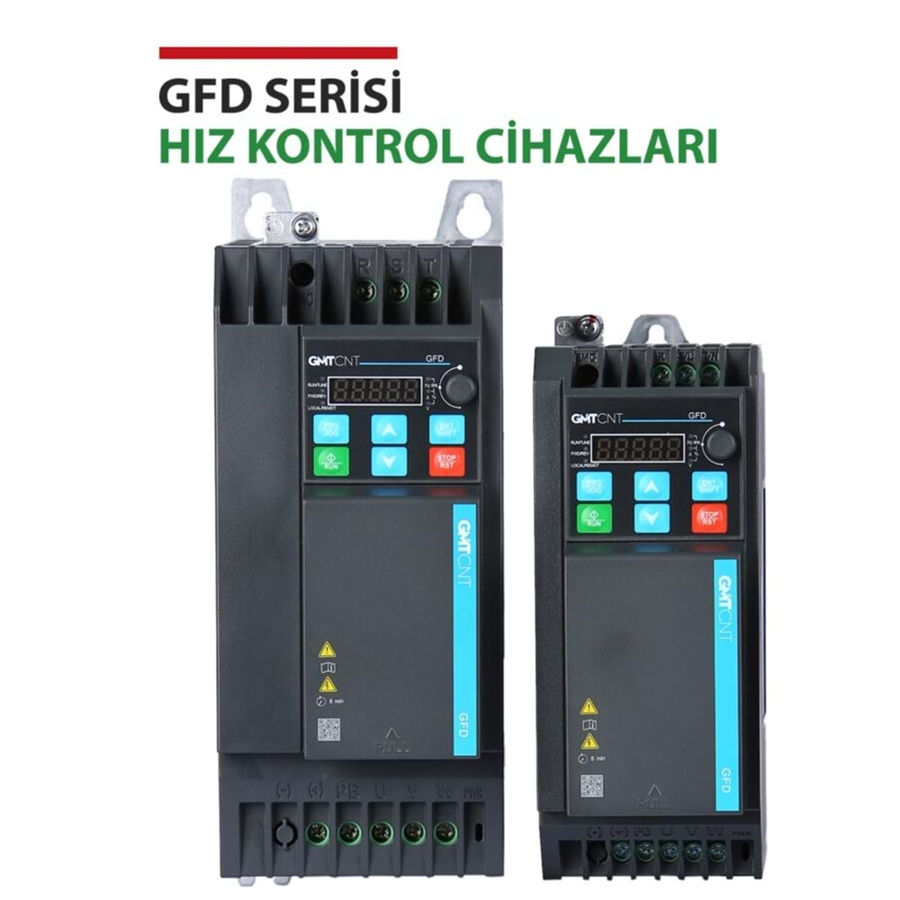 GFD-00150H 1,5kW Trifaze Invertor