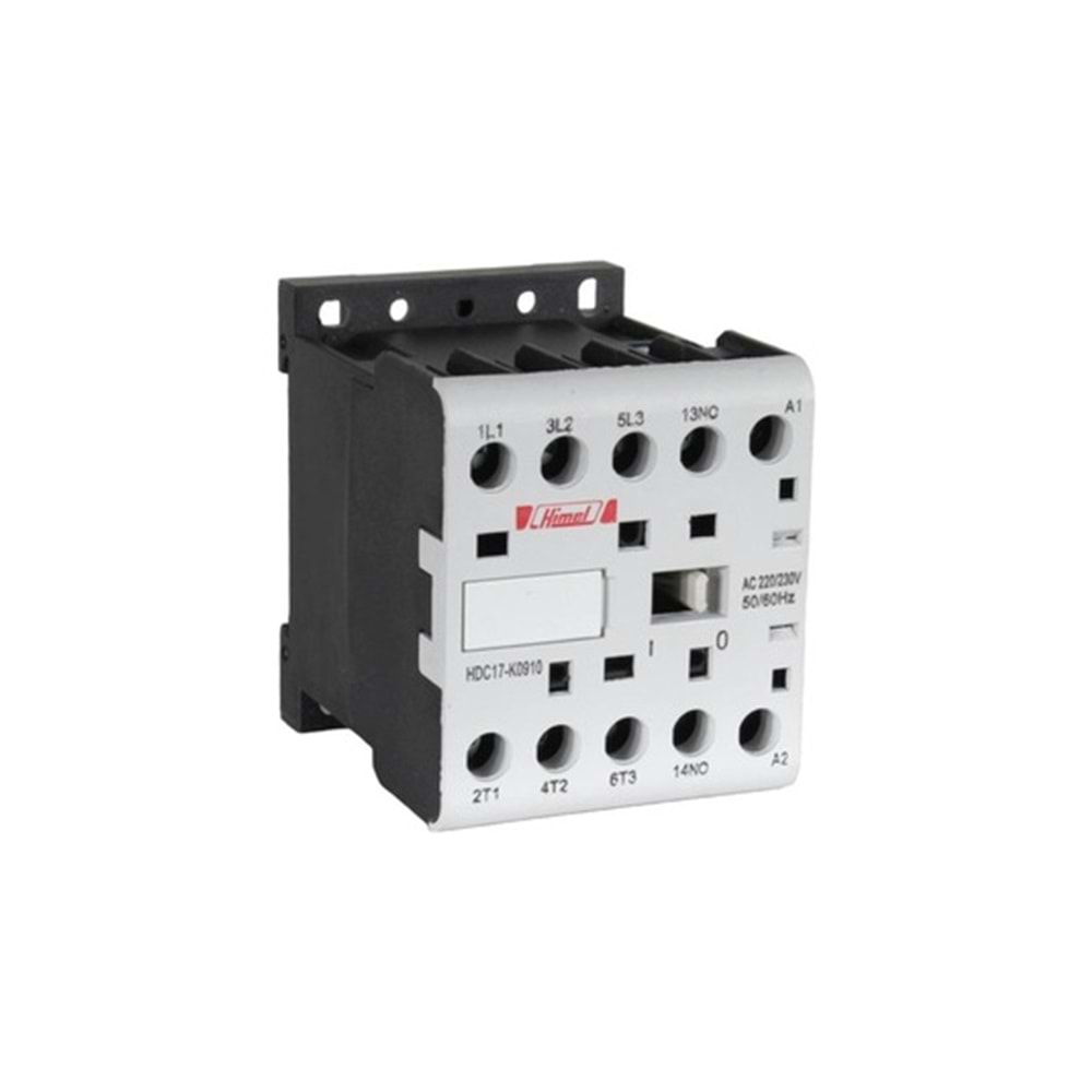 HİMEL Mini Kontaktör-12A-1 NC 220V 50Hz