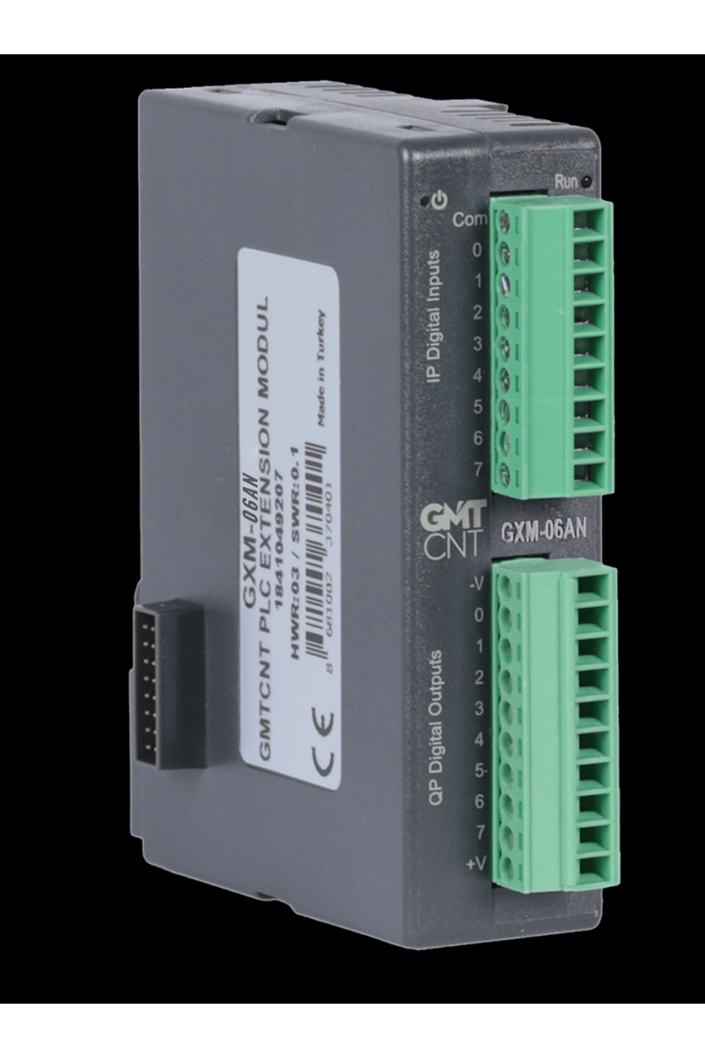 6 Kanal 0-10 VDC, 0-20 mA, 4-20 mA analog çıkış (14 bit Çözünürlük)