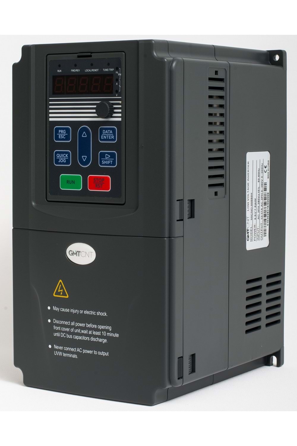 AC Motor Sürücü, Üç Faz 380VAC, 7.5 kW, MICNO