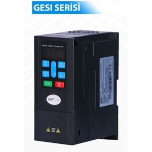AC Motor Sürücü, Üç Faz 380VAC, 0.75 kW, GESI