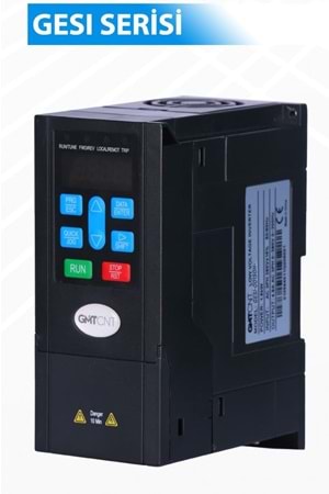 AC Motor Sürücü, Tek Faz 220VA, 0.4 kW, GESI