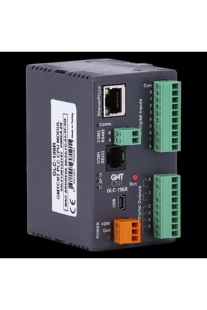 9 Dijital Giriş, 6 Kanal (5A @ 250 VAC) Röle Çıkışlı CPU