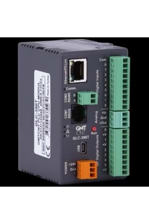 Dijital Giriş, 6 Transistör Çıkış, 1 Analog Giriş, 1 Analog Çıkış, RTC, WMI(Çıkışlar PNP transistördür)