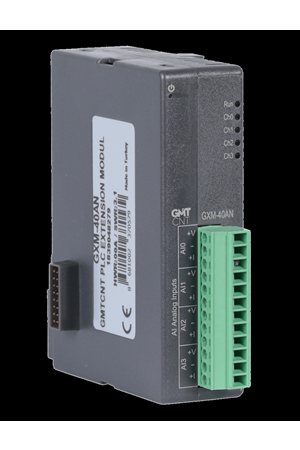 4 Kanal 0-10 VDC, 0-20 mA, 4-20 mA analog giriş (14 bit Çözünürlük)