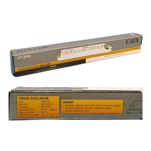 CT-2510 1X40 ELEKTRONİK BALAST