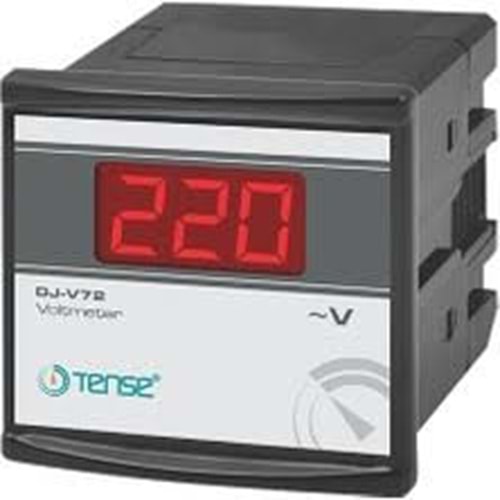 Dijital Seçmeli Voltmetre 5V - 500V AC (50/60 Hz) 96x96mm