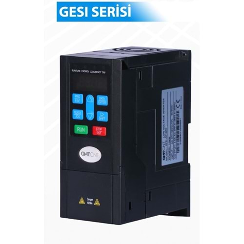 AC Motor Sürücü, Tek Faz 220VA, 0.75 kW, GESI