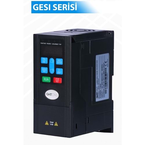 AC Motor Sürücü, Üç Faz 380VAC, 1.5 kW, GESI