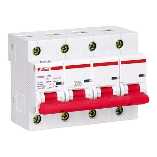 HİMEL 4 Kutup 10kA C Tipi 125A Otm.Sig.
