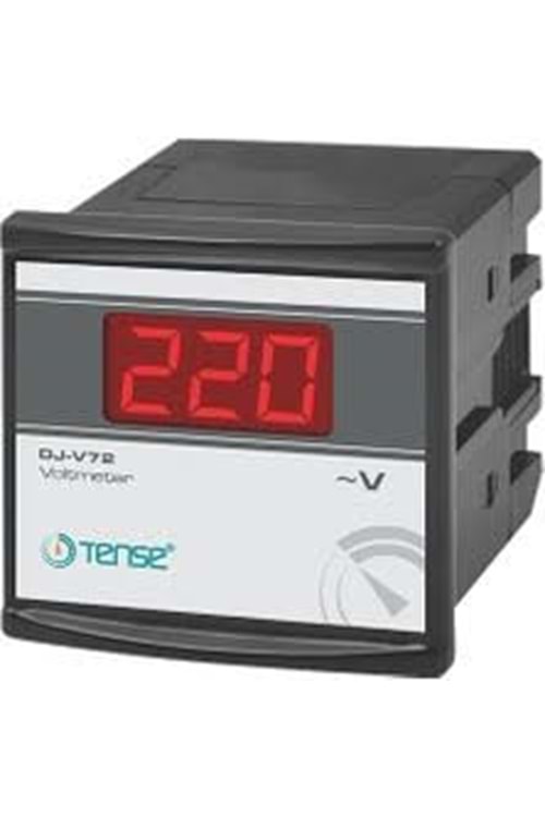 Dijital Seçmeli Voltmetre 5V - 500V AC (50/60 Hz) 96x96mm