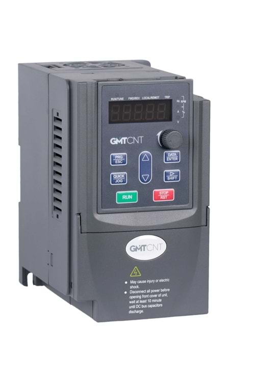 AC Motor Sürücü, Tek Faz 220VA, 0.75 kW, GAIN