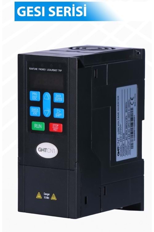 AC Motor Sürücü, Tek Faz 220VA, 2.2 kW, GESI