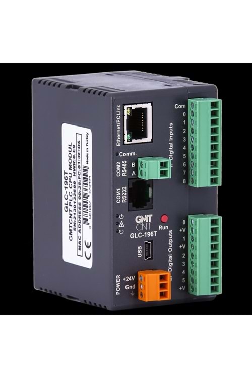 9 Dijital Giriş, 6 Transistör Çıkışlı CPU (Çıkışlar PNP transistördür)