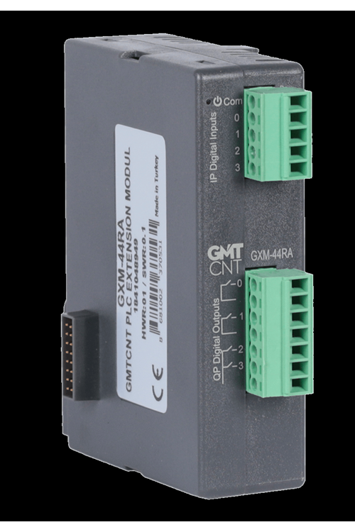 4 Kanal 24 VDC PNP/NPN Dijital Giriş / 4 Kanal (5A @ 250 VAC) Röle Çıkışı